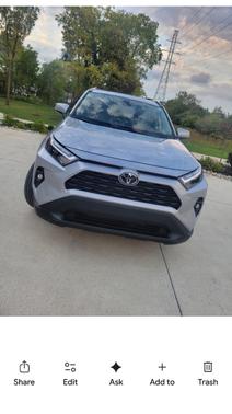 Silver 2022 Toyota RAV4 XLE Premium