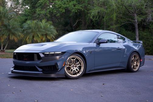 Blue 2024 Ford Mustang Dark Horse