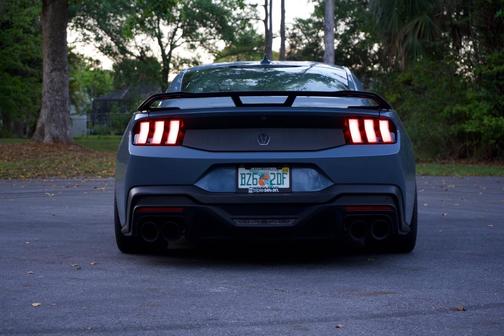 Blue 2024 Ford Mustang Dark Horse
