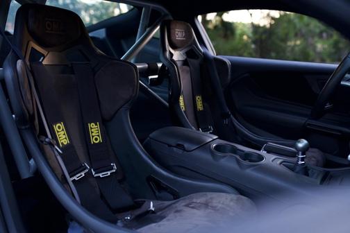 Blue 2024 Ford Mustang Dark Horse