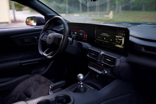 Blue 2024 Ford Mustang Dark Horse