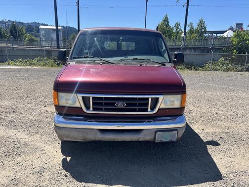 Red 2003 Ford E150 Base