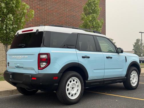 Blue 2025 Ford Bronco Sport Heritage
