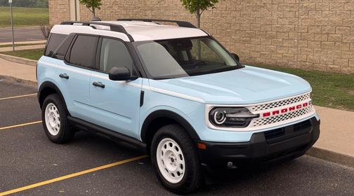 Blue 2025 Ford Bronco Sport Heritage