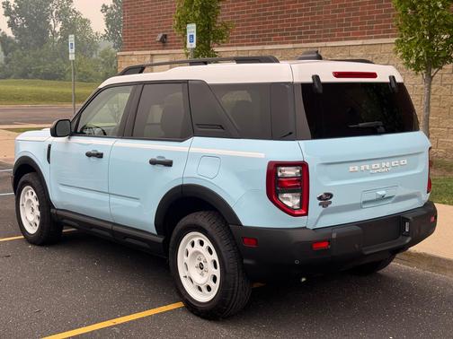 Blue 2025 Ford Bronco Sport Heritage