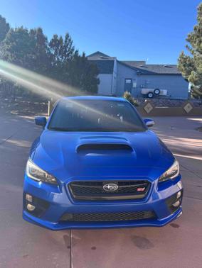 Blue 2016 Subaru WRX STI Base