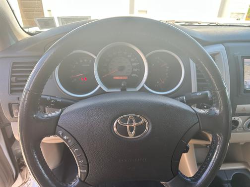 White 2010 Toyota Tacoma Double Cab