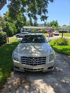 Silver 2013 Cadillac CTS Luxury