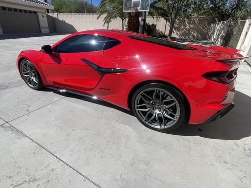Red 2023 Chevrolet Corvette Z06 w/3LZ