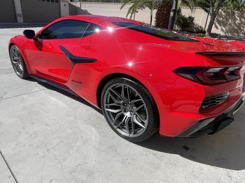 Red 2023 Chevrolet Corvette Z06 w/3LZ