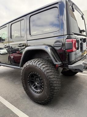 Black 2020 Jeep Wrangler Unlimited Rubicon