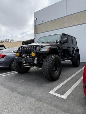 Black 2020 Jeep Wrangler Unlimited Rubicon