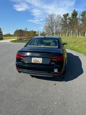 Black 2017 Audi A4 2.0T Premium