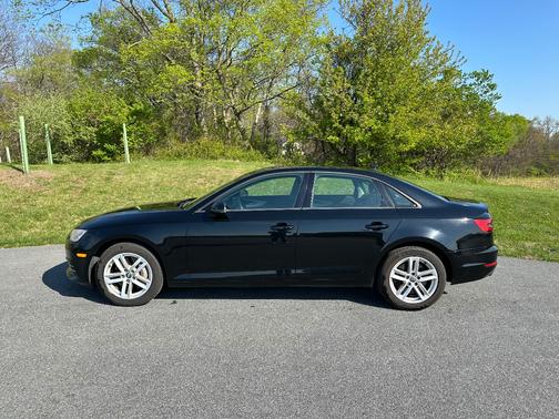 Black 2017 Audi A4 2.0T Premium