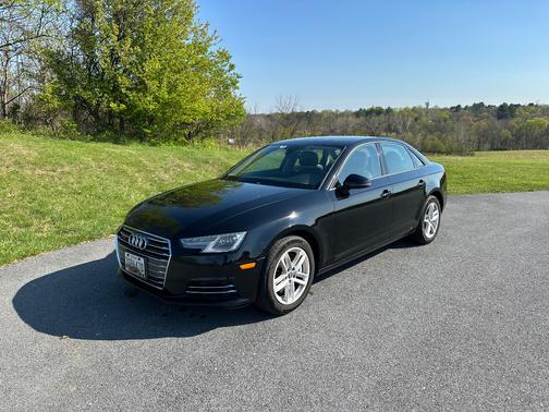 Black 2017 Audi A4 2.0T Premium