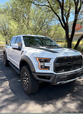 White 2020 Ford F-150 Raptor