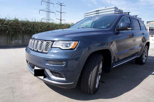 Blue 2021 Jeep Grand Cherokee Summit
