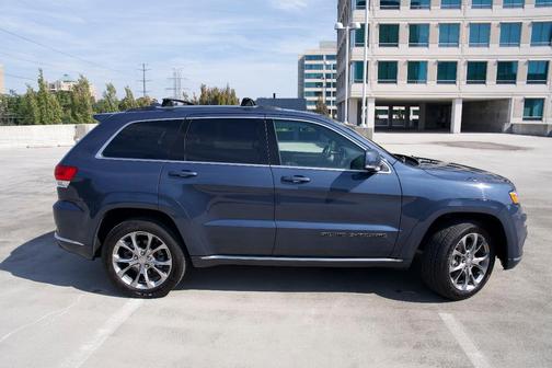 Blue 2021 Jeep Grand Cherokee Summit