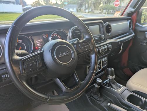 Red 2020 Jeep Wrangler Unlimited Sport
