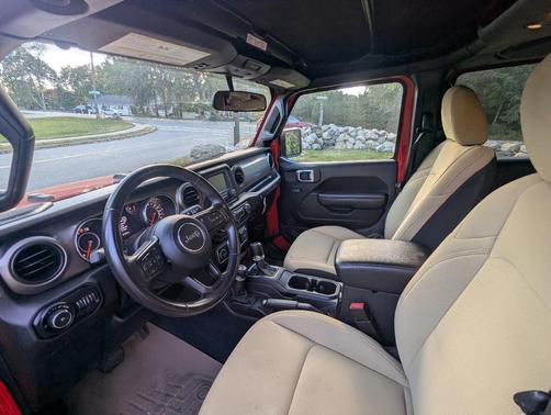 Red 2020 Jeep Wrangler Unlimited Sport