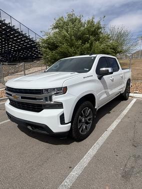 White 2021 Chevrolet Silverado 1500 LT