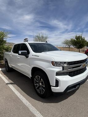 White 2021 Chevrolet Silverado 1500 LT