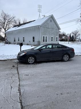 Blue 2012 Hyundai SONATA GLS