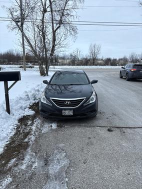 Blue 2012 Hyundai SONATA GLS