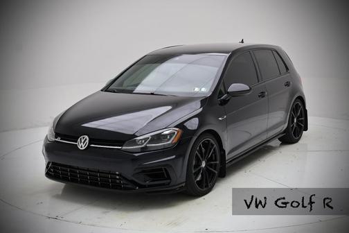 Black 2019 Volkswagen Golf R 4-Door w/DCC & Navigation