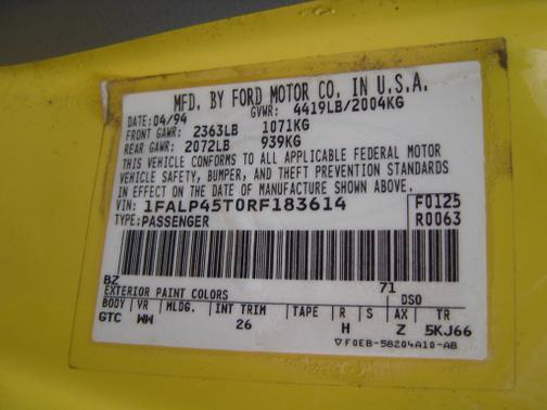 1994 Ford Mustang GT