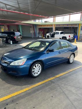 Blue 2006 Honda Accord EX-L