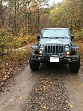 Gray 2013 Jeep Wrangler Rubicon
