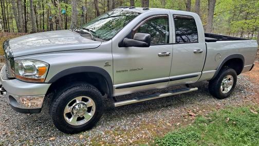 Silver 2006 Dodge Ram 2500 SLT Quad Cab