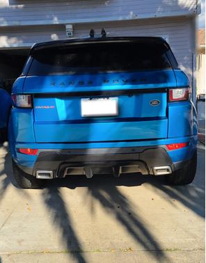 Blue 2018 Land Rover Range Rover Evoque Landmark Edition