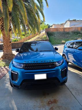 Blue 2018 Land Rover Range Rover Evoque Landmark Edition