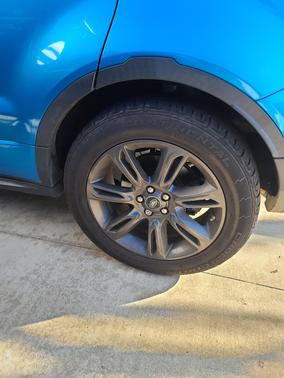 Blue 2018 Land Rover Range Rover Evoque Landmark Edition