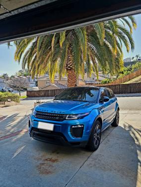 Blue 2018 Land Rover Range Rover Evoque Landmark Edition