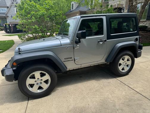 Gray 2013 Jeep Wrangler Sport