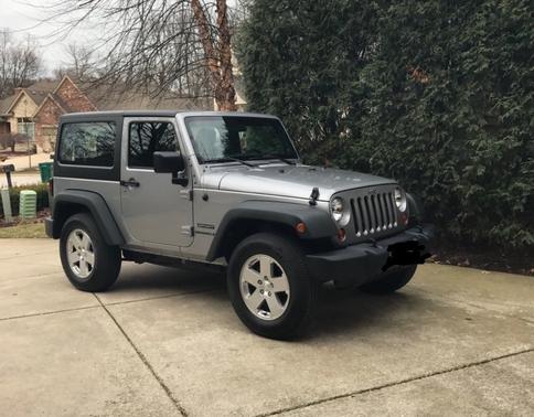 Gray 2013 Jeep Wrangler Sport
