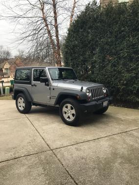 Gray 2013 Jeep Wrangler Sport
