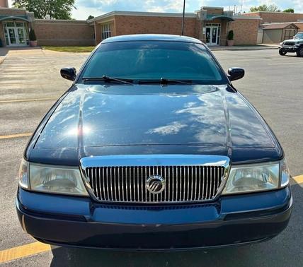 Blue 2003 Mercury Grand Marquis LS