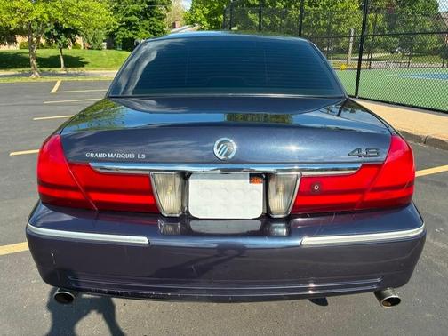 Blue 2003 Mercury Grand Marquis LS