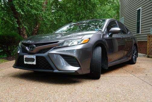 Gray 2020 Toyota Camry SE