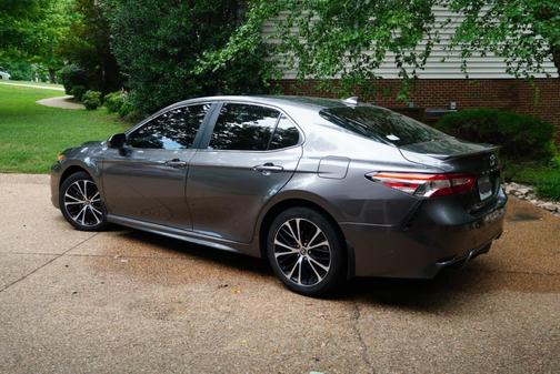Gray 2020 Toyota Camry SE