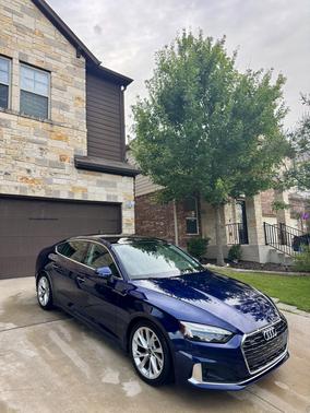 Blue 2023 Audi A5 40 Premium