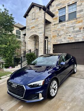 Blue 2023 Audi A5 40 Premium