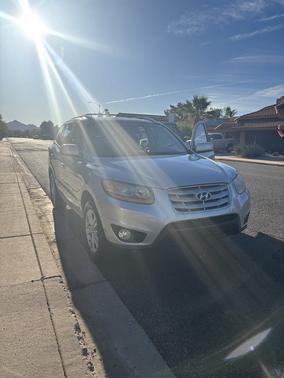 Silver 2010 Hyundai SANTA FE Limited