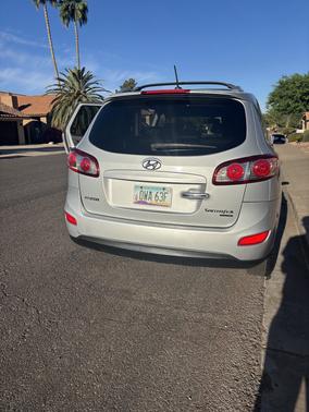 Silver 2010 Hyundai SANTA FE Limited