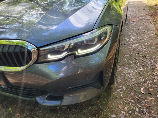 Gray 2019 BMW 330 i