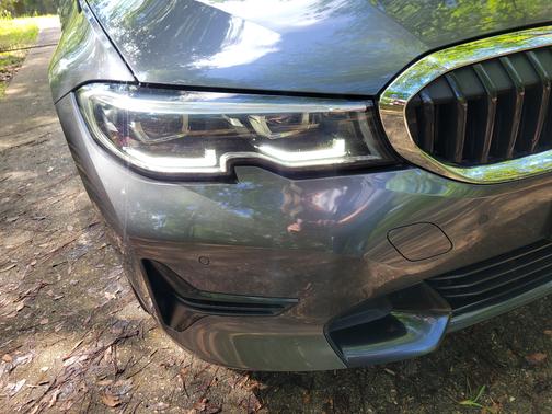 Gray 2019 BMW 330 i